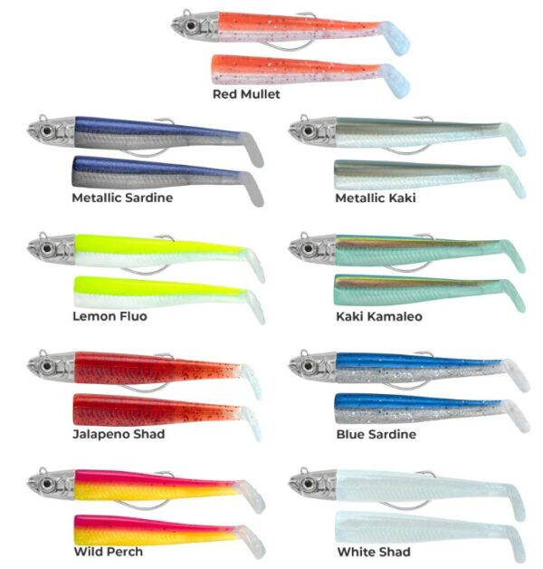 GT-Bio Roller Shad 125 Combo + 1 Gövde 12.5cm 40g Silikon Yem