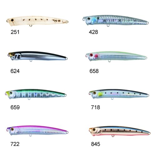 Zipbaits Skinny Pop Floating 130mm Su Üstü Popper 24gr Maket Balık