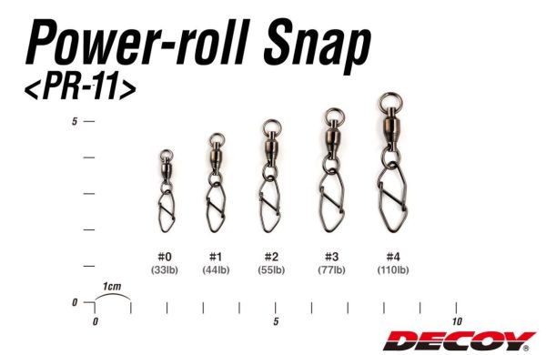 Decoy PR-11 Power Roll Snap Rulmanlı Klips - Görsel 4
