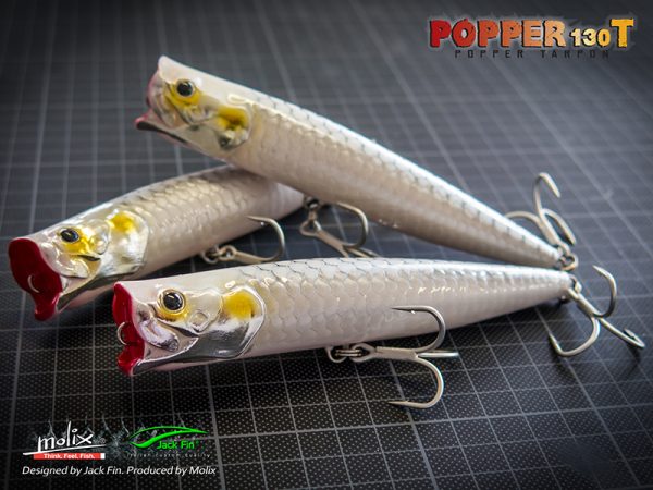 Molix Popper 130T Tarpon 13cm 38gr