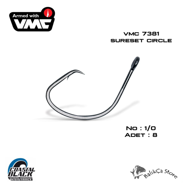 VMC Olta İğnesi 7381 Sure Set Circle - Görsel 3