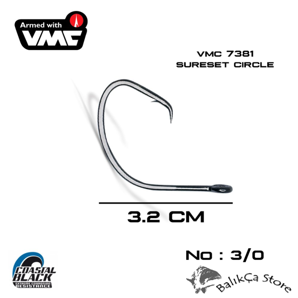 VMC Olta İğnesi 7381 Sure Set Circle - Görsel 4