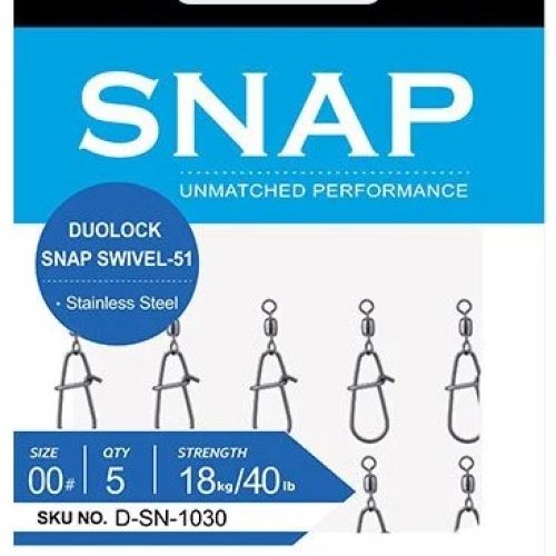 BKK Duolock Snap Swivel-51 Fırdöndü