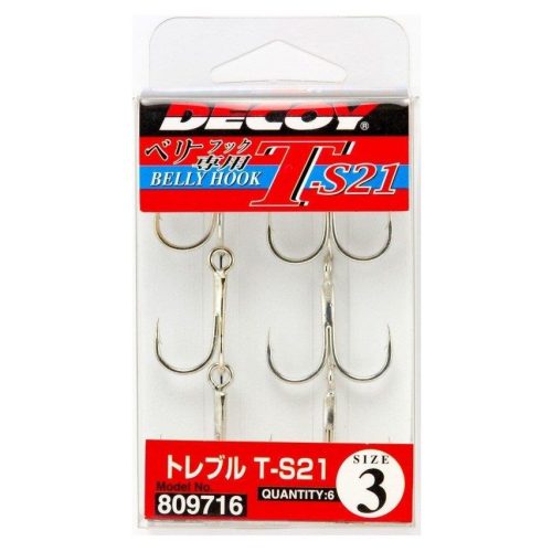 DECOY T-S21 Belly Hook Üçlü İğne